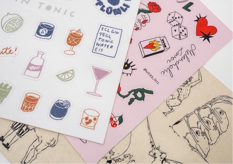 PlantBased eco stickers